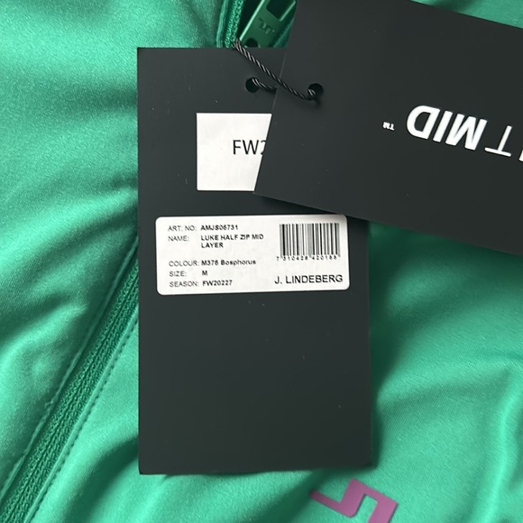 J.LINDEBERG Luke half-zip mid-layer top - Picture 2 of 3